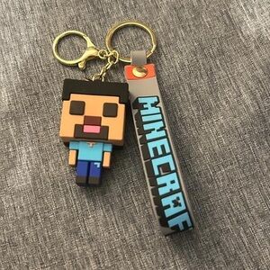 Minecraft keychain